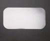 Foil Container Rectangle Lid to Fit 460 (100 Pack)